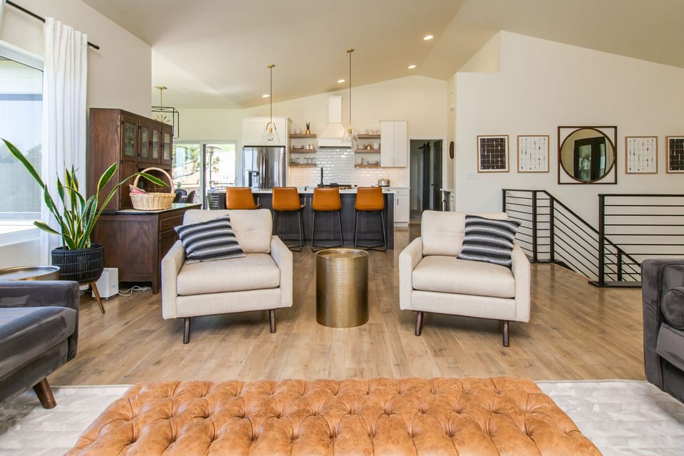 Large open floor plan