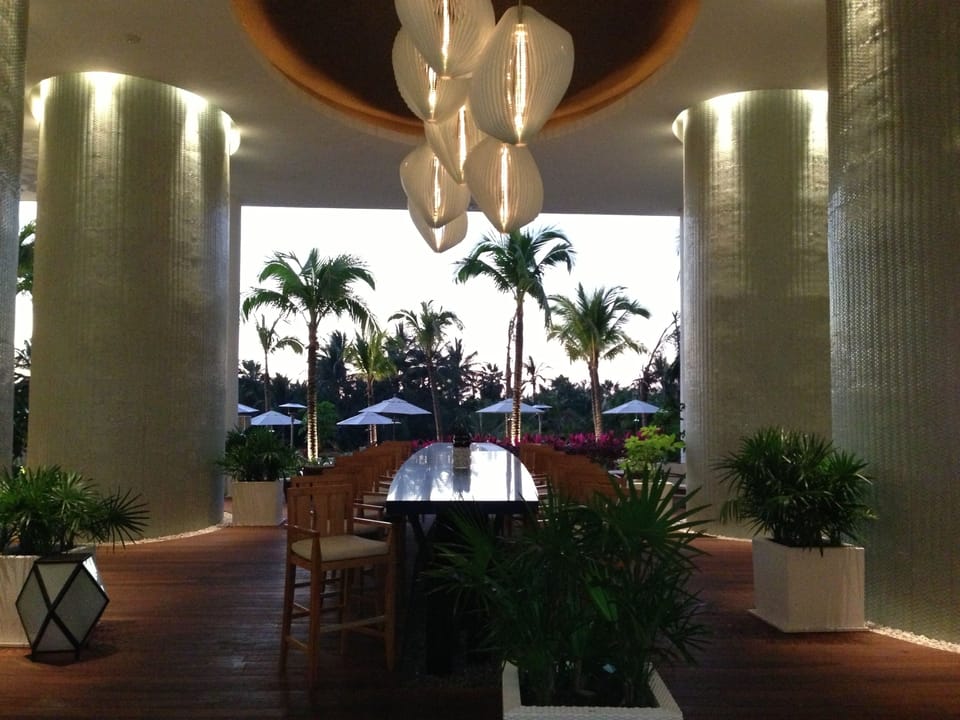 Part of the gorgeous campus restaurants