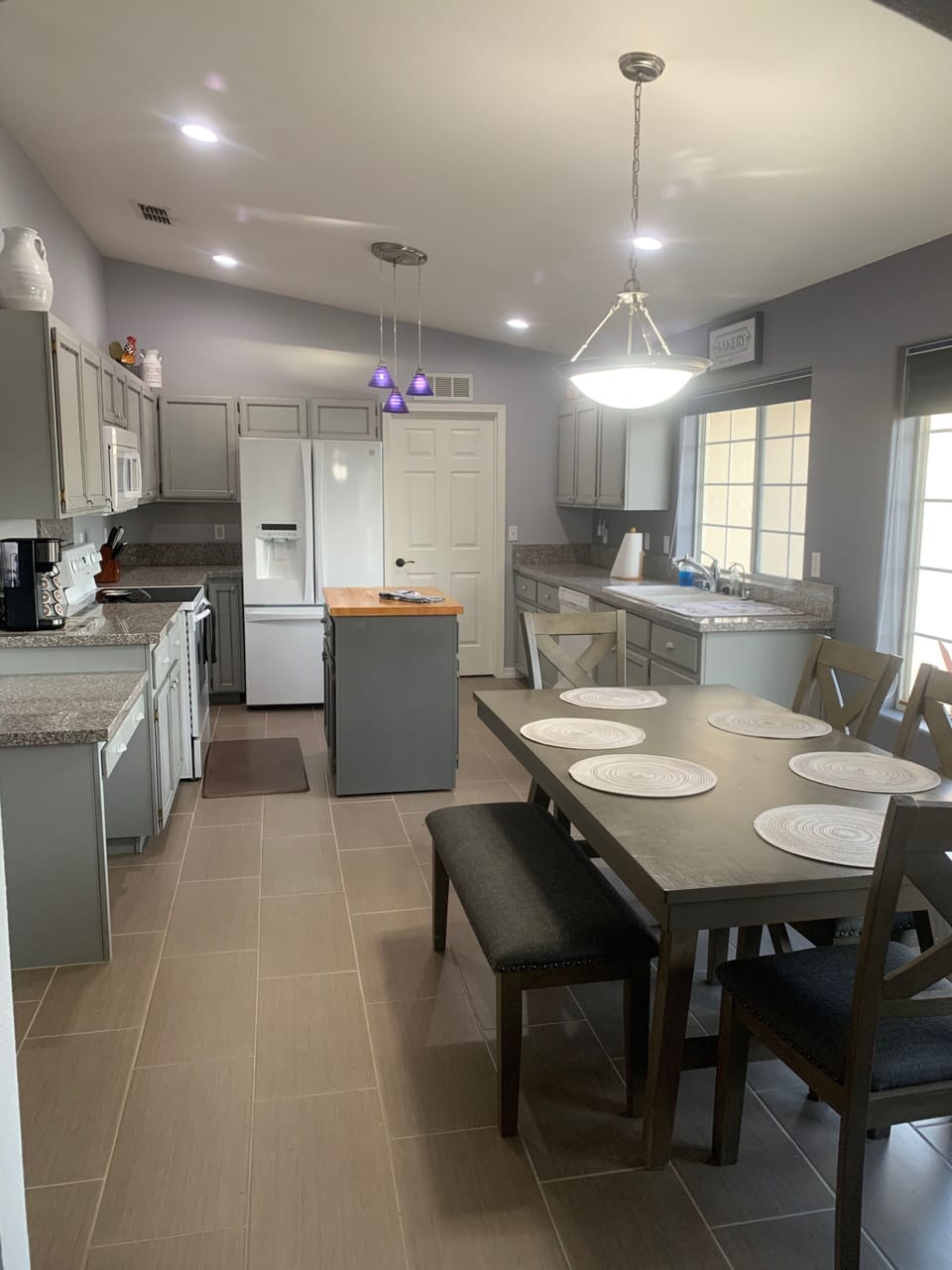 KITCHEN WITH DINING AREA