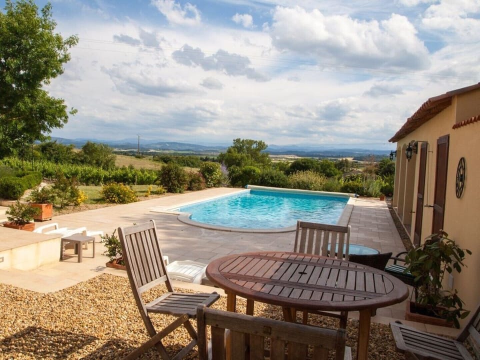 Glorious views from the pool area