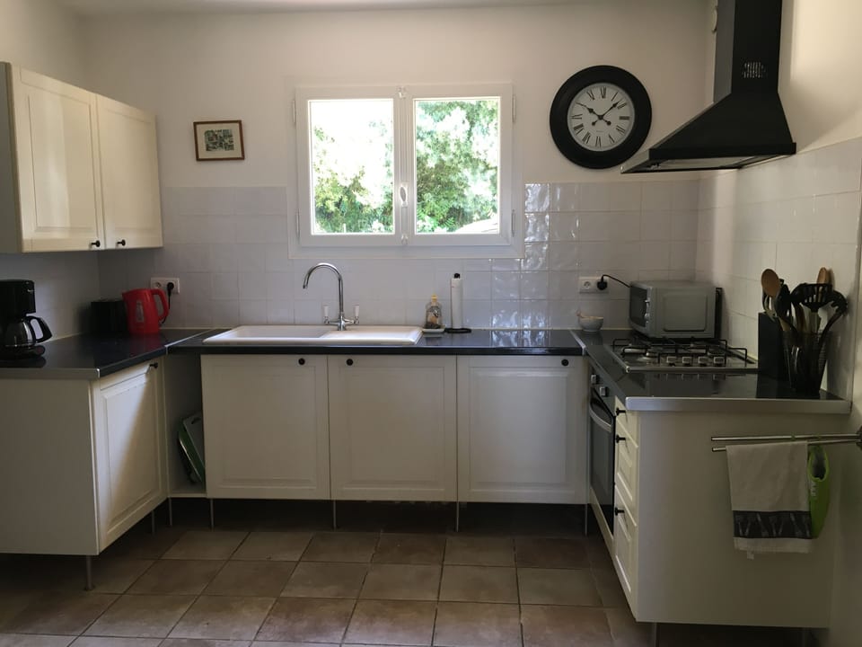 The main kitchen. 