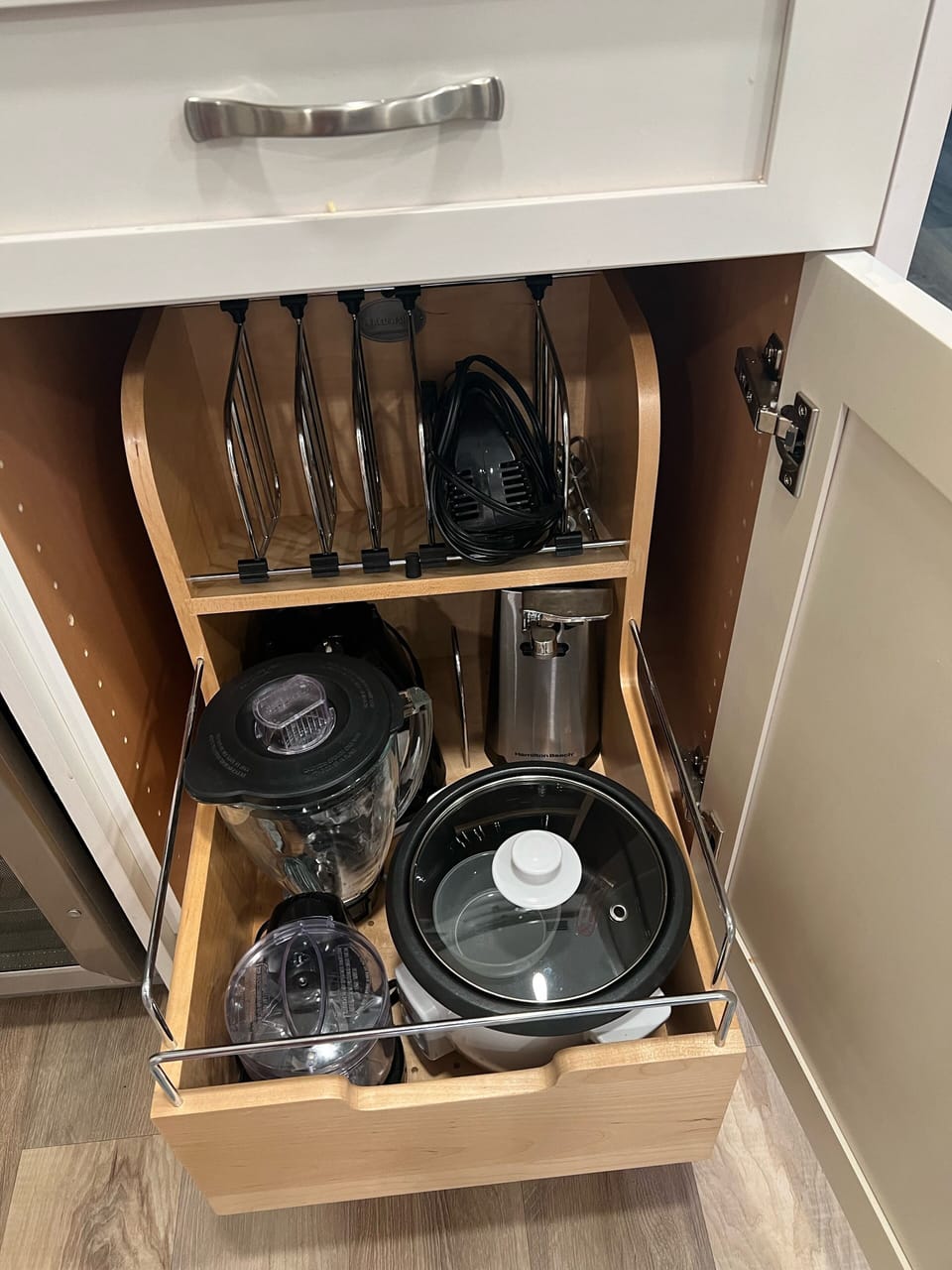 rice cooker, blender, can opener, mixer