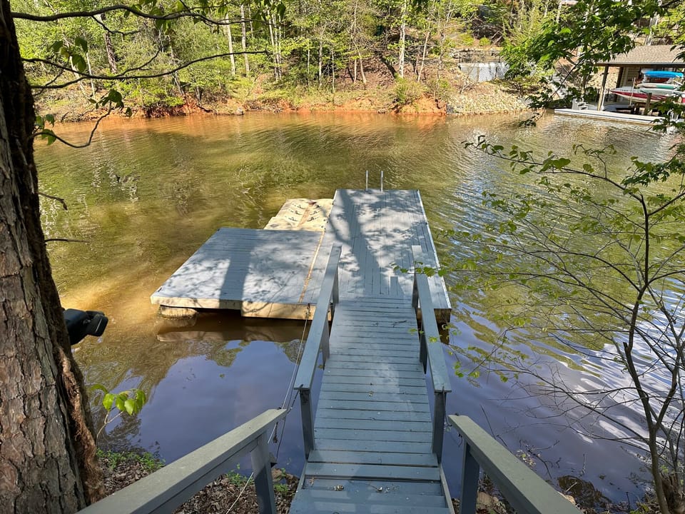 Walkway to Privat Dock!