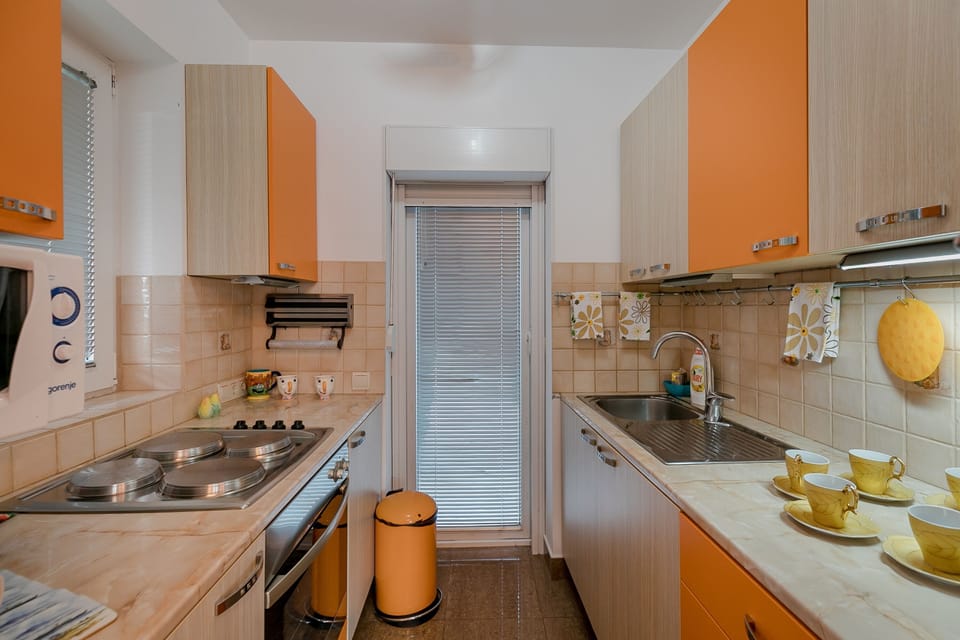 The kitchen 1 is fully equipped and has everything what you need.