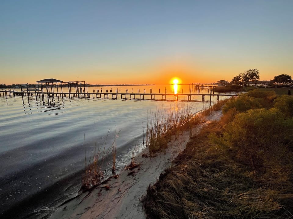 Our coastline at sunset