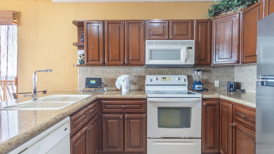 The kitchen.