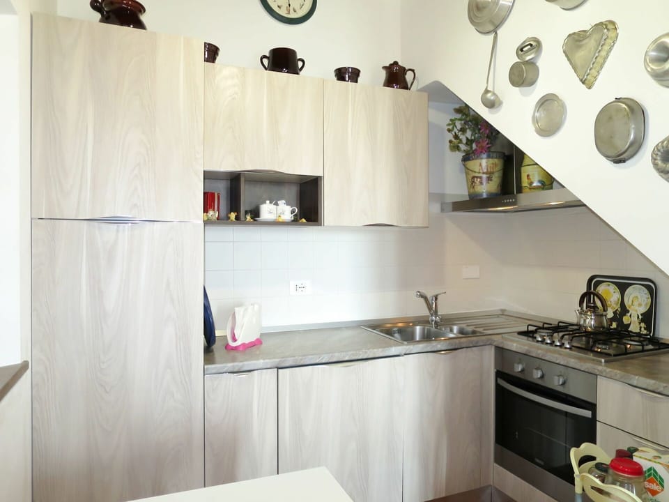 Room, Property, Interior Design, Furniture, Kitchen, Countertop, Cabinetry, Building, Wall, Tile