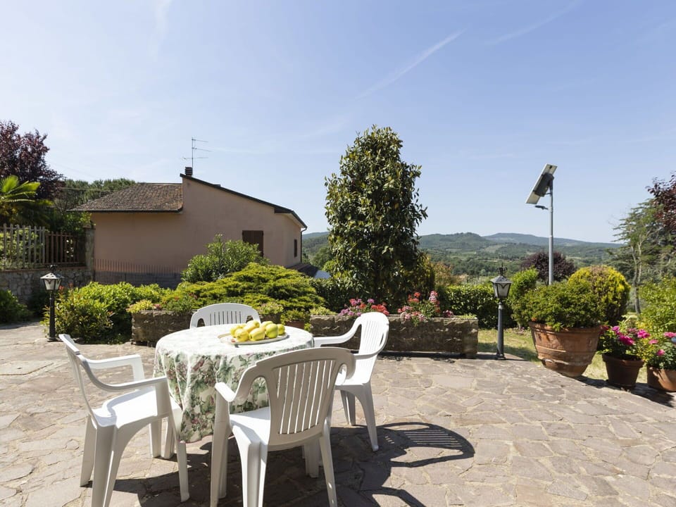 Sky, Table, Furniture, Daytime, Property, Plant, Mountain, Azure, Chair, Nature