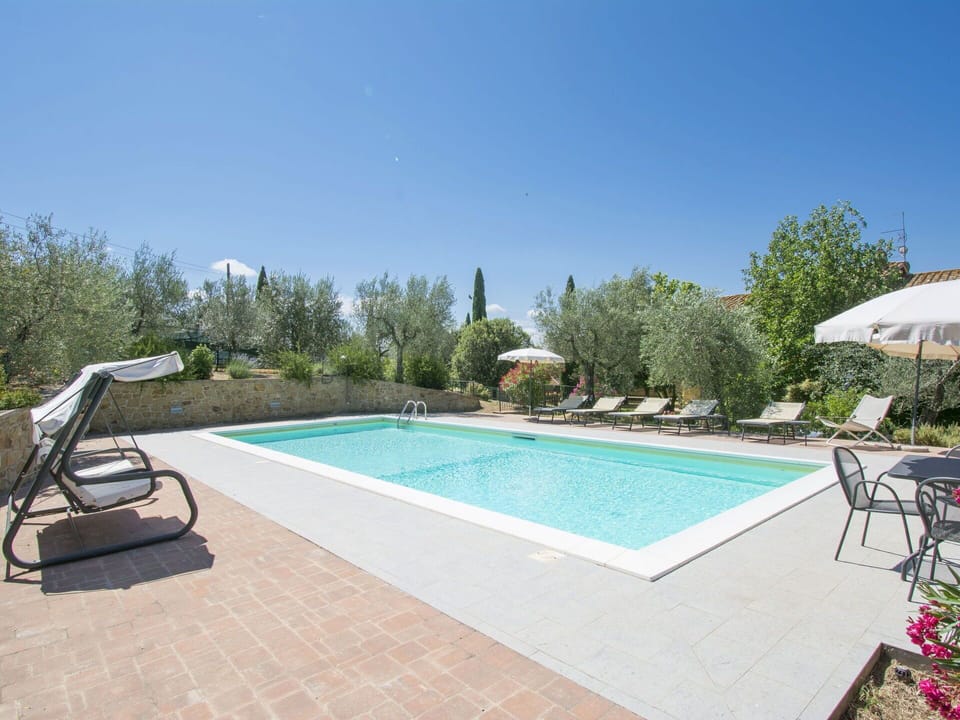 Sky, Plant, Water, Property, Swimming Pool, Umbrella, Shade, Outdoor Furniture, Chair, Building