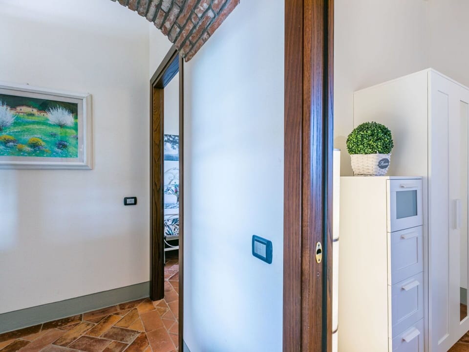 Azure, Wood, Interior Design, Door, Floor, Building, Paint, Picture Frame, Flooring