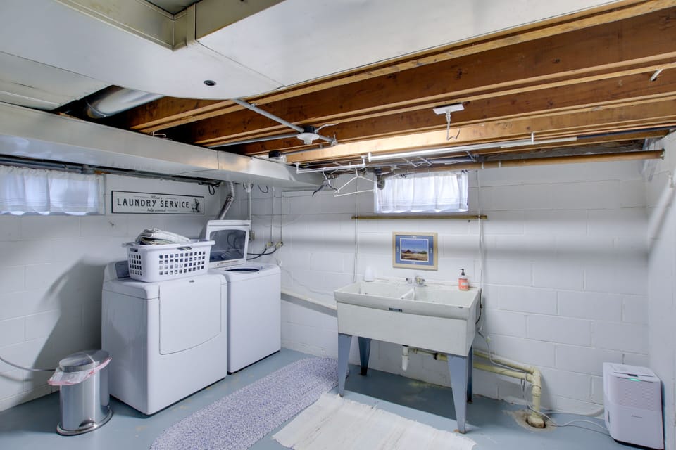 Laundry Area | Washer & Dryer | Lower Level
