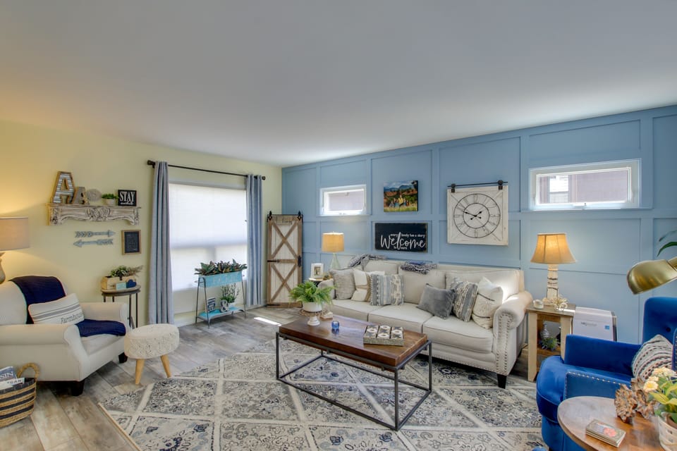 Sheboygan Vacation Rental | 3BR | 2BA | 1,645 Sq Ft | Stairs Required