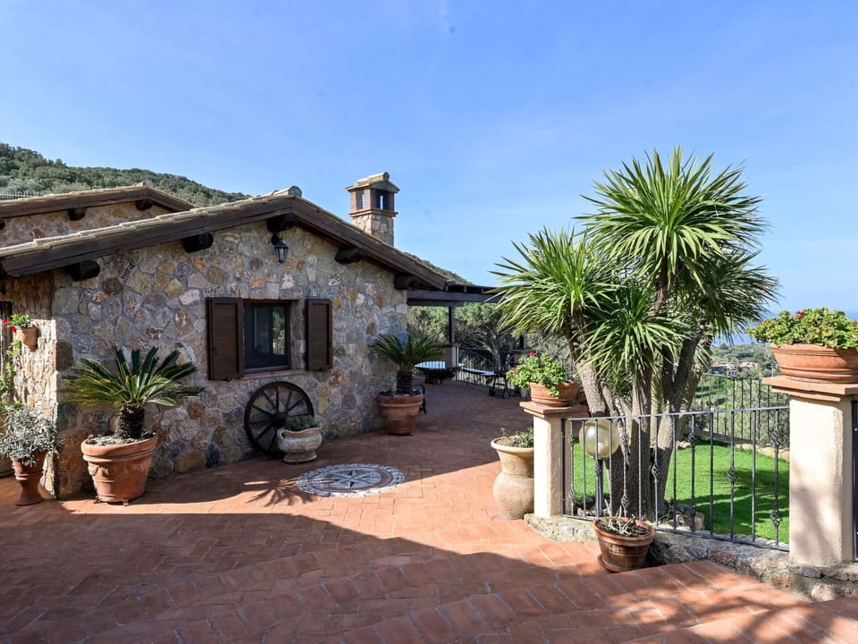 Flowerpot, Home, Door, Houseplant, Cottage, Garden, Flagstone, Estate, Landscaping, Hacienda