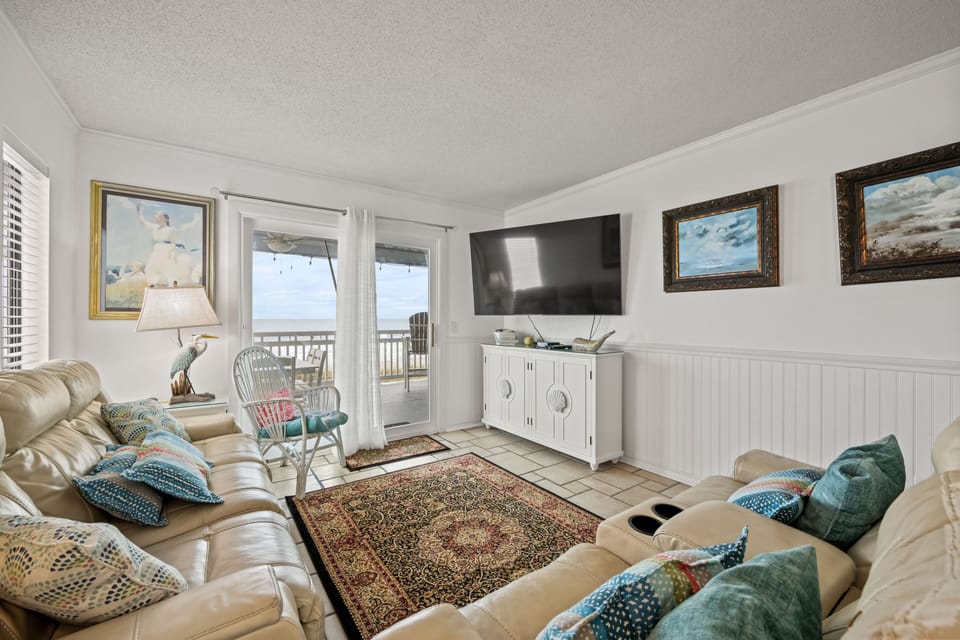 Oceanfront Living Room