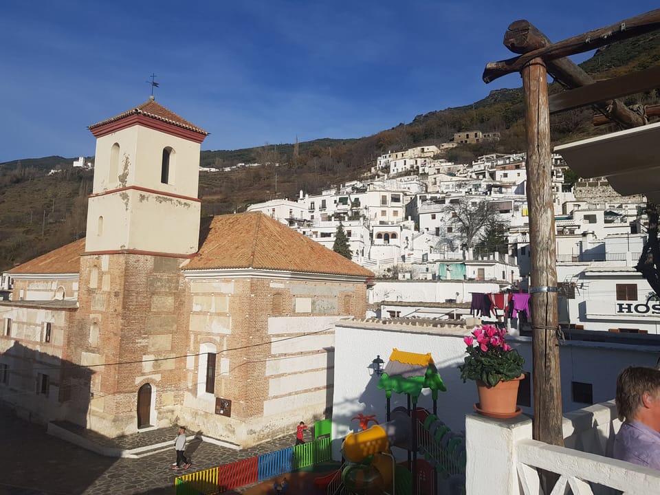 Pampaneira, a 20 minute drive up the spectacular mountain road