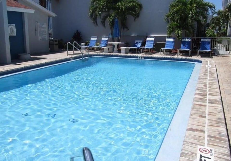 One of 2 pools at the complex.