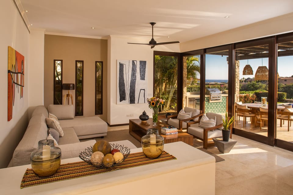 Living room as seen from dining area