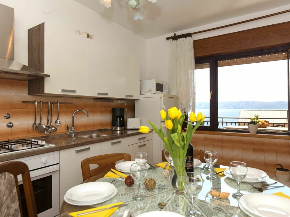 Room, Property, Yellow, Interior Design, Furniture, Building, Kitchen, Countertop, Table, House