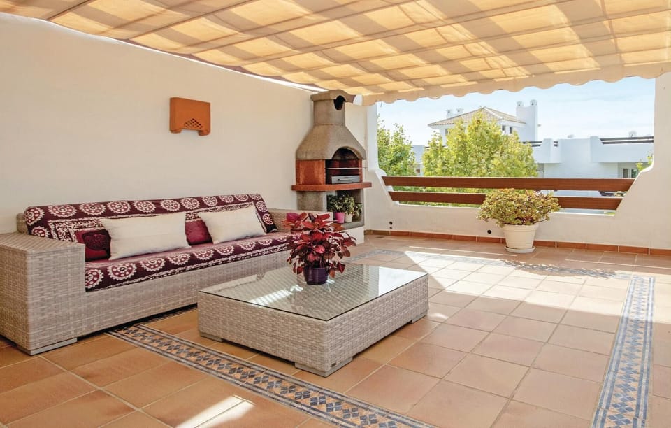 outside