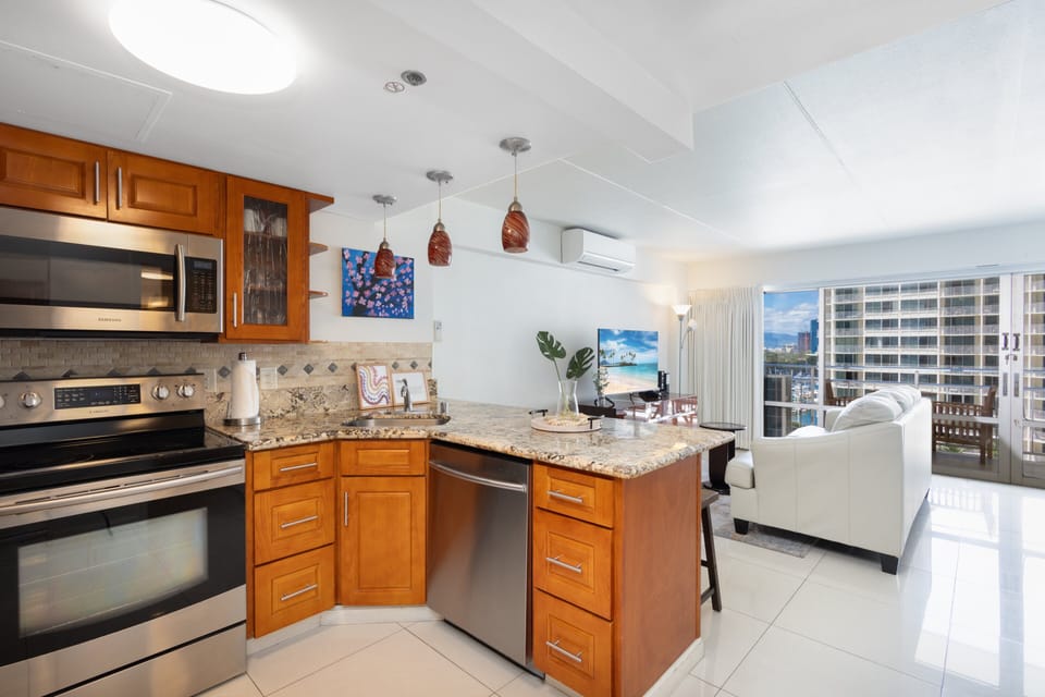 Open concept floor plan allows you to entertain in paradise