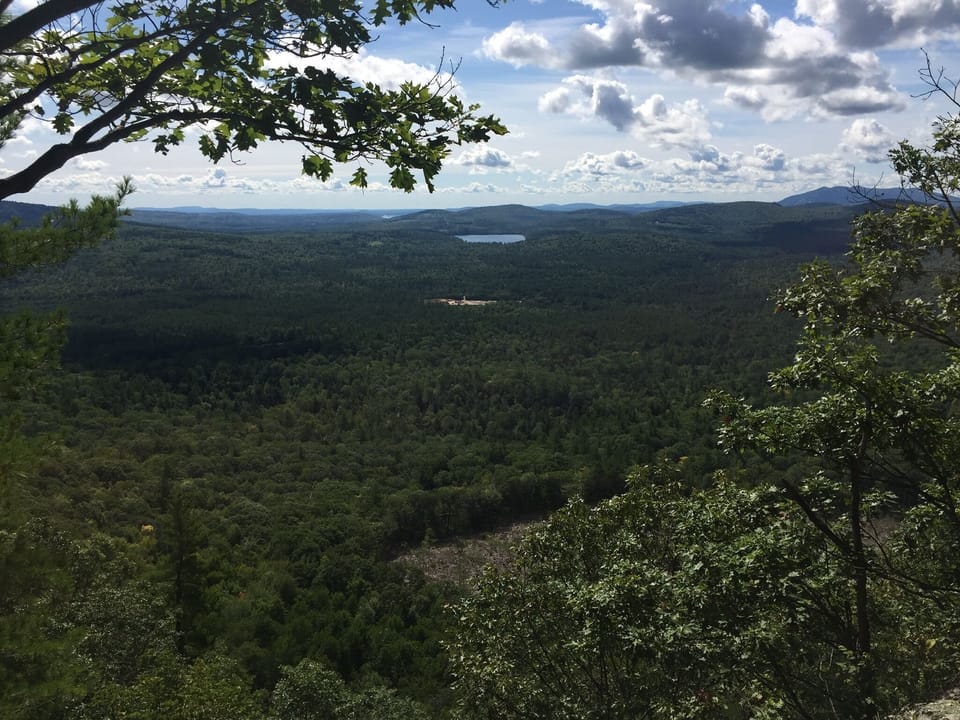 View from Sabattus Mountain Trail