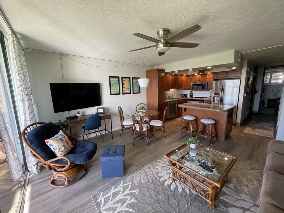 Sunny and bright living spaces
