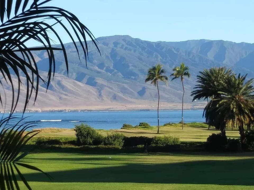 Stunning views of the West Maui Mountains