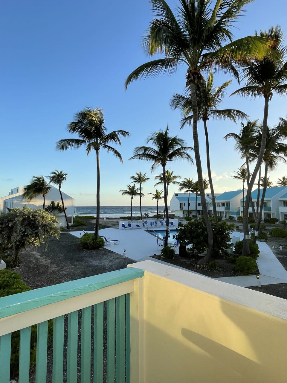 Wake up every morning with this View of the Beach and Pool from Your Balcony