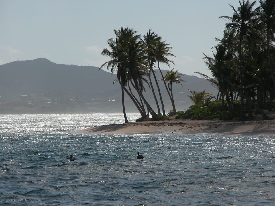 Pelican Point looking east toward Christiansted