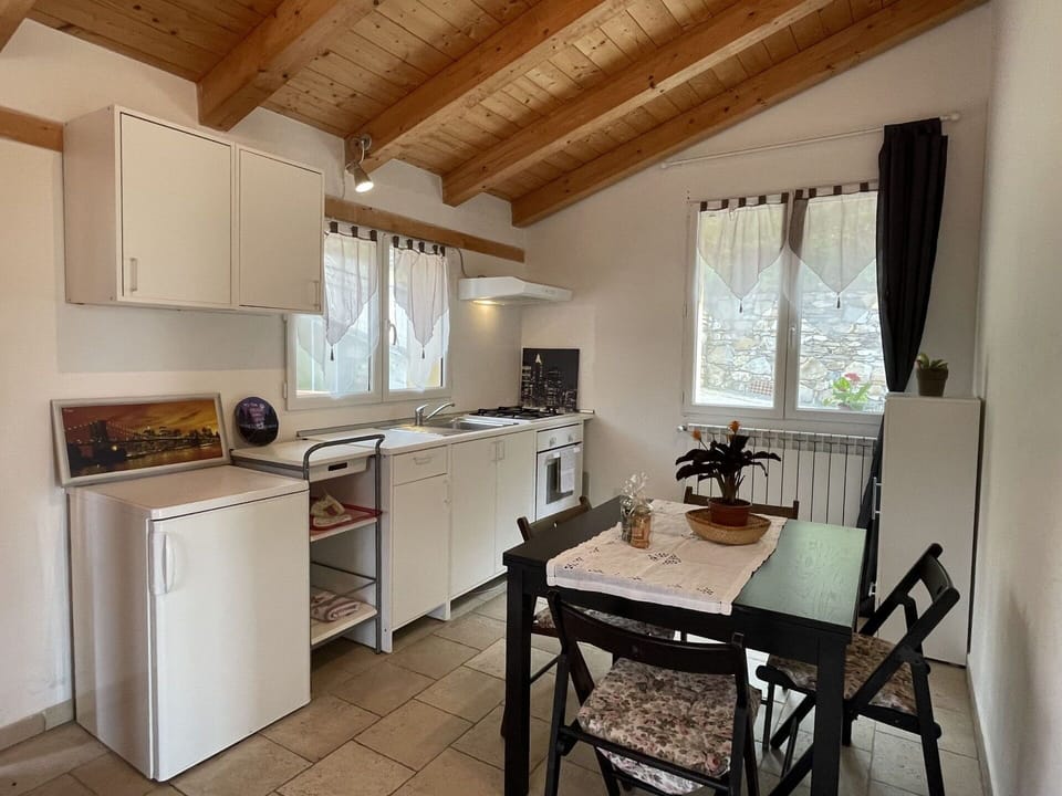 Cabinetry, Property, Furniture, Countertop, Kitchen Appliance, Window, Kitchen, Interior Design, Kitchen Stove, Table