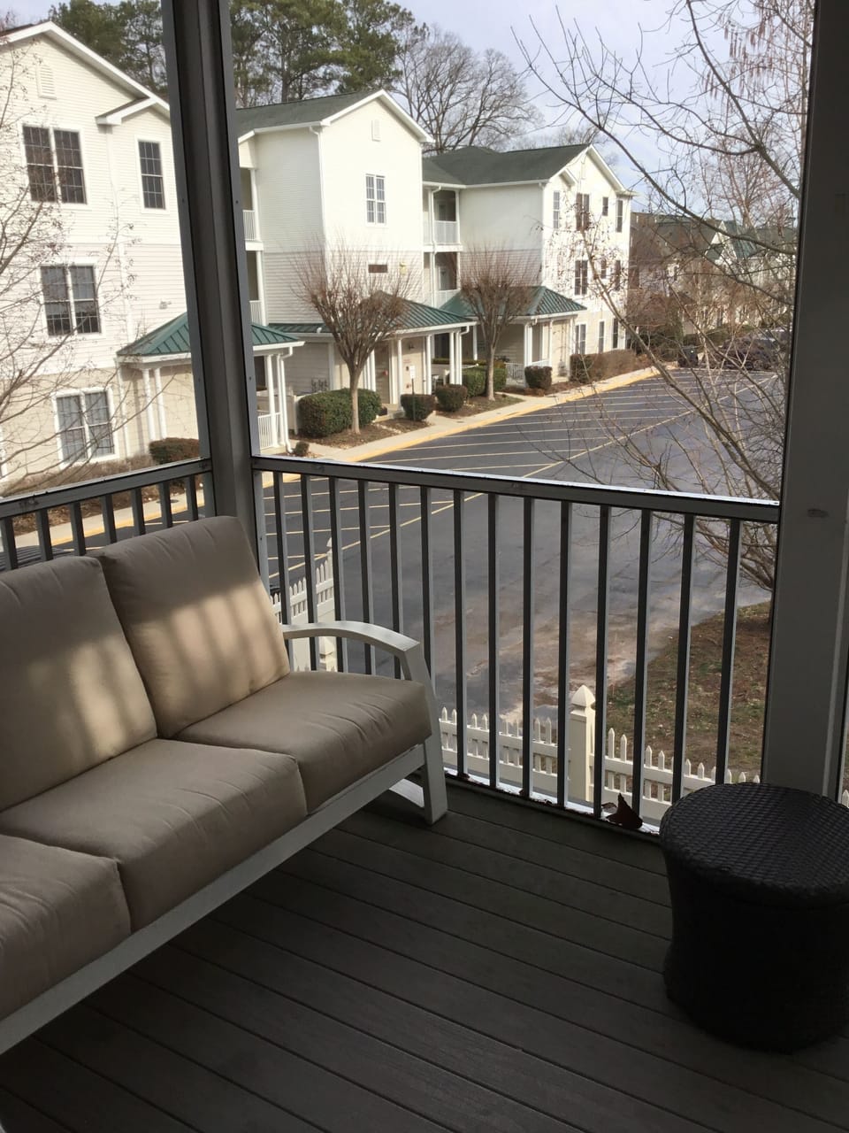 Screened in porch 
