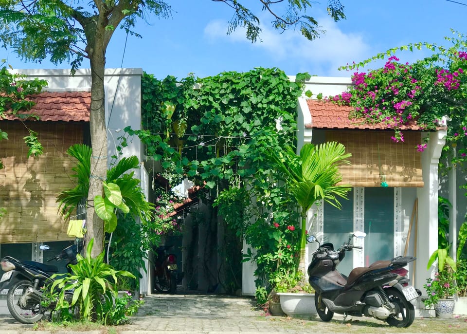 Greens around the bungalows