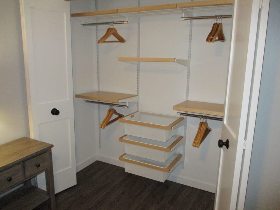 Bedroom #2 with Custom Closet System