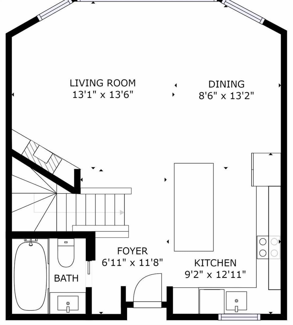 Upstairs main living area