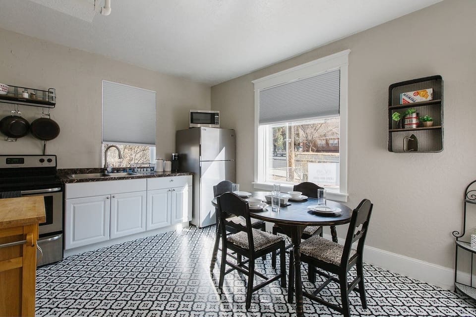 Suite 2 Kitchen and Dining Area