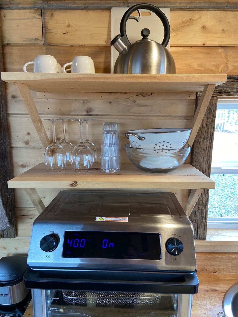 Instant Pot seven function oven/air fryer allows you to prepare a meal