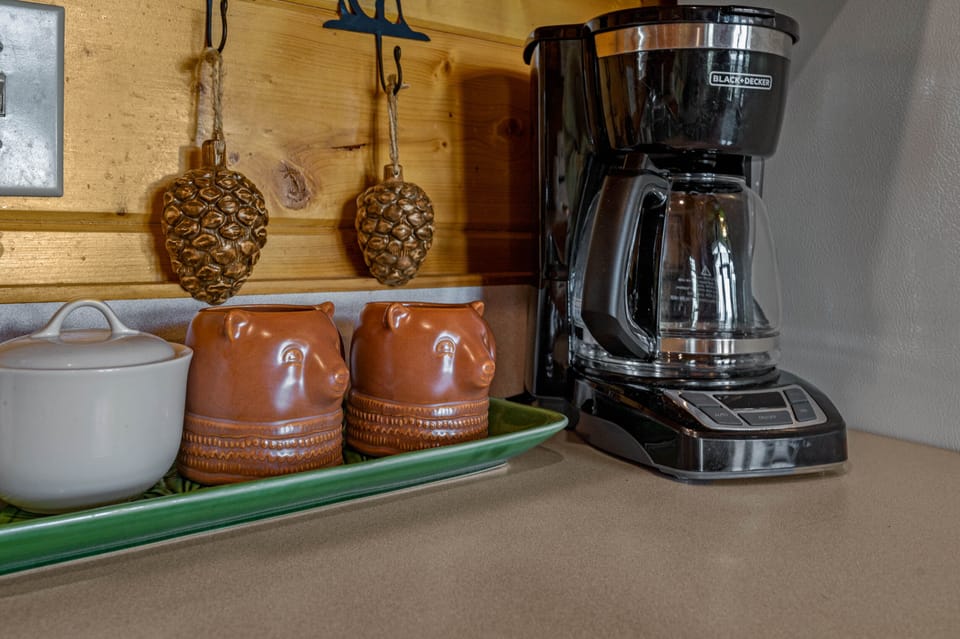 Traditional coffee maker..