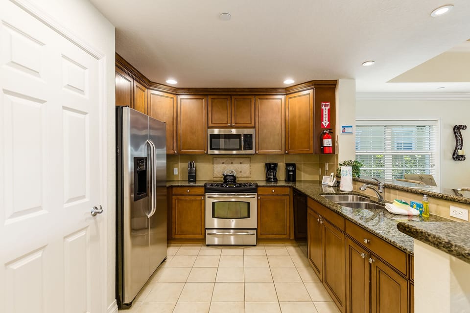 Plenty of space for preparing delicious meals