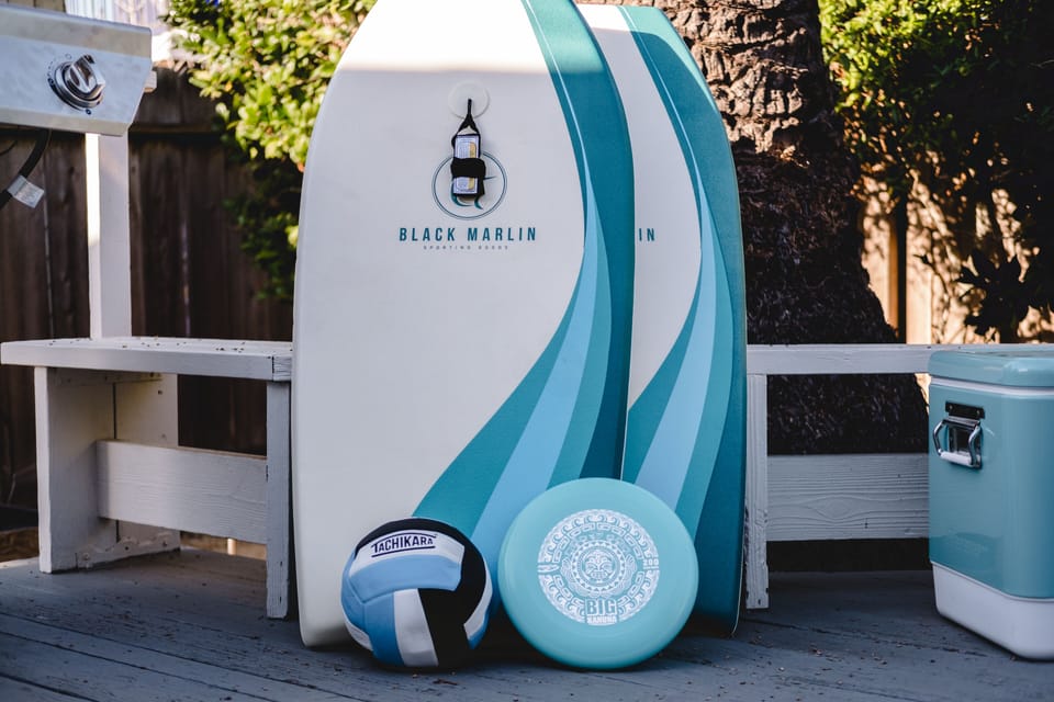 Boogie boards are available upon request!