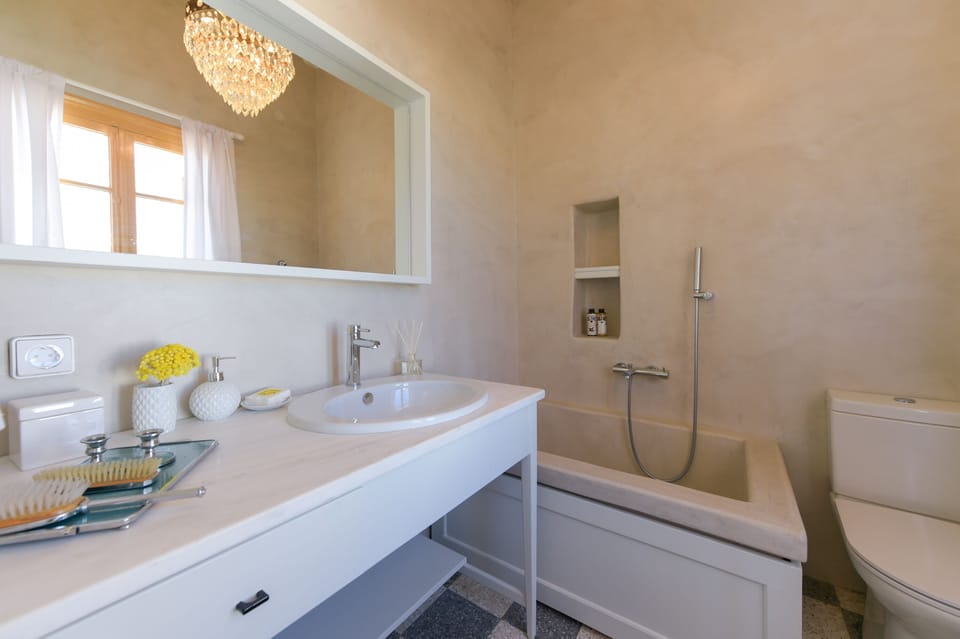 Ensuite bathroom for master bedroom