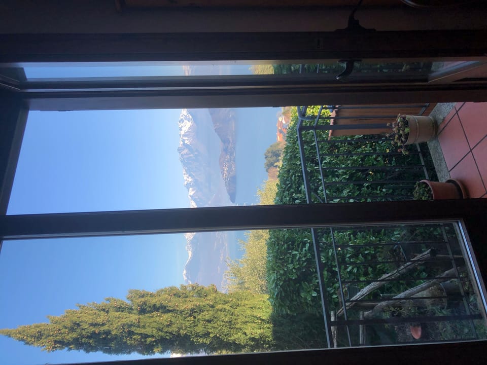 View from the bedroom