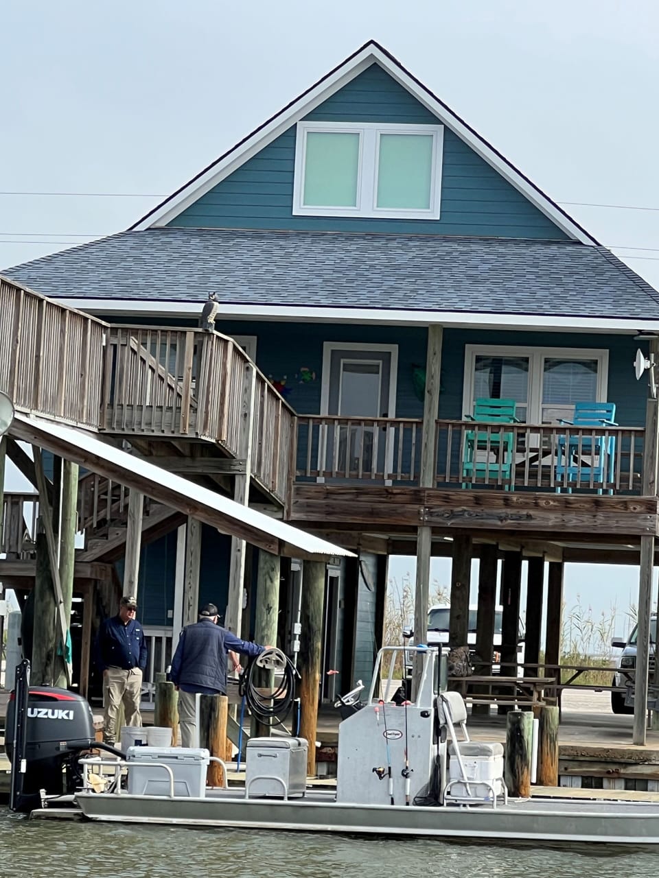 House facing river
