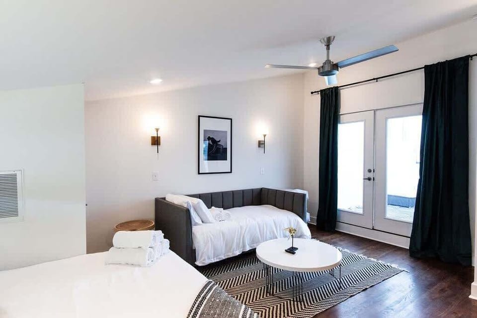 You will adore the access to the rooftop patio from Bedroom 4!