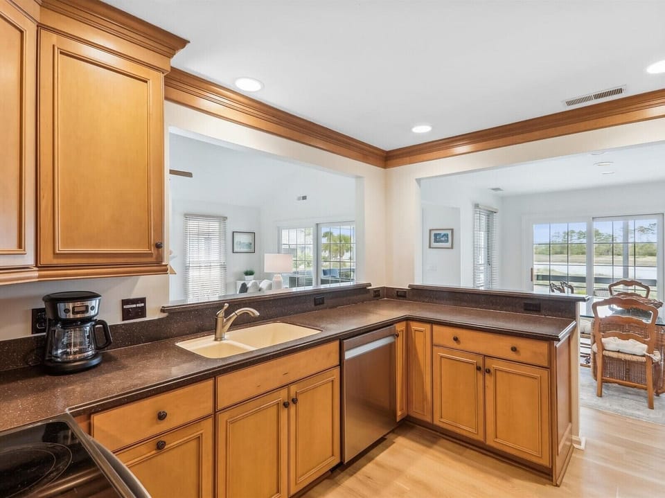 Kitchen at 32 Lands End
