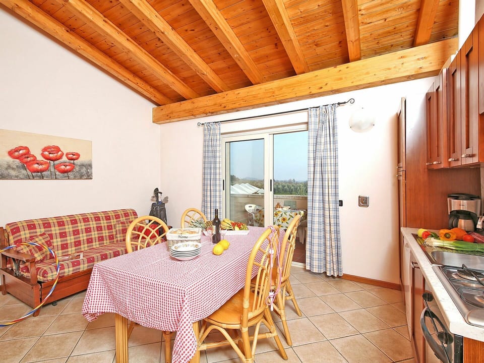 Table, Furniture, Property, Chair, Cabinetry, Orange, Wood, Interior Design, Window, Architecture