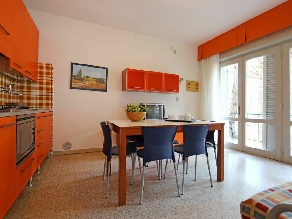 Room, Property, Furniture, Orange, Building, Interior Design, House, Floor, Table, Real Estate