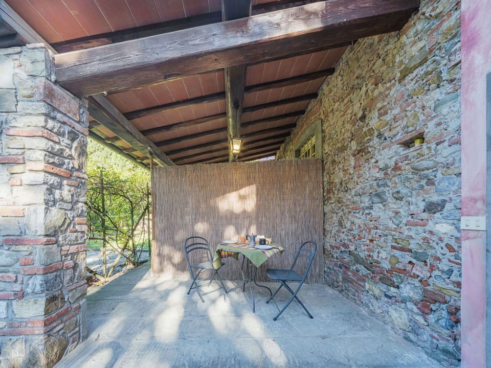 Building, Wood, Brick, Brickwork, Floor, Chair, Outdoor Furniture, Flooring, Shade, Road Surface