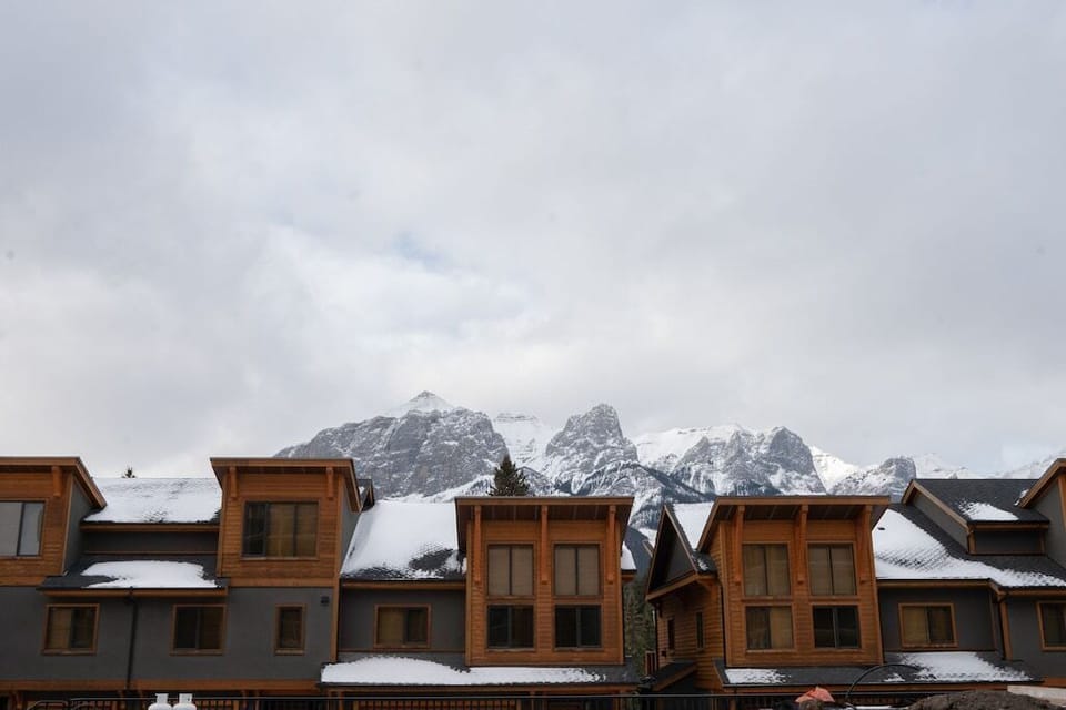 View from Living Room-Mount Rundle
