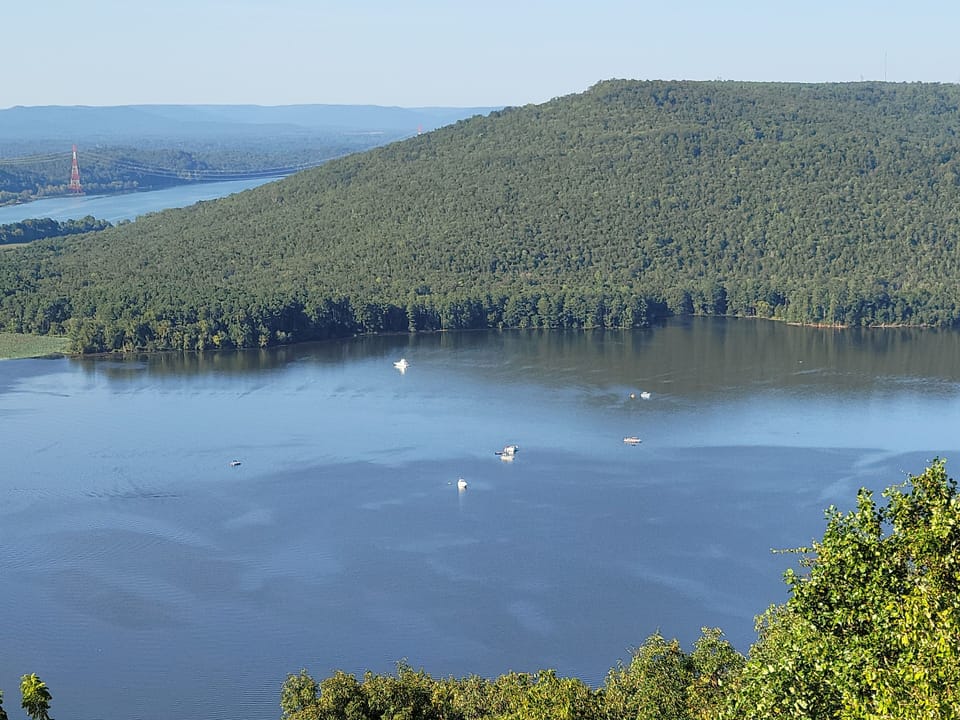 View from Back Deck overlooking Jones Bay and Tennessee River on far left.