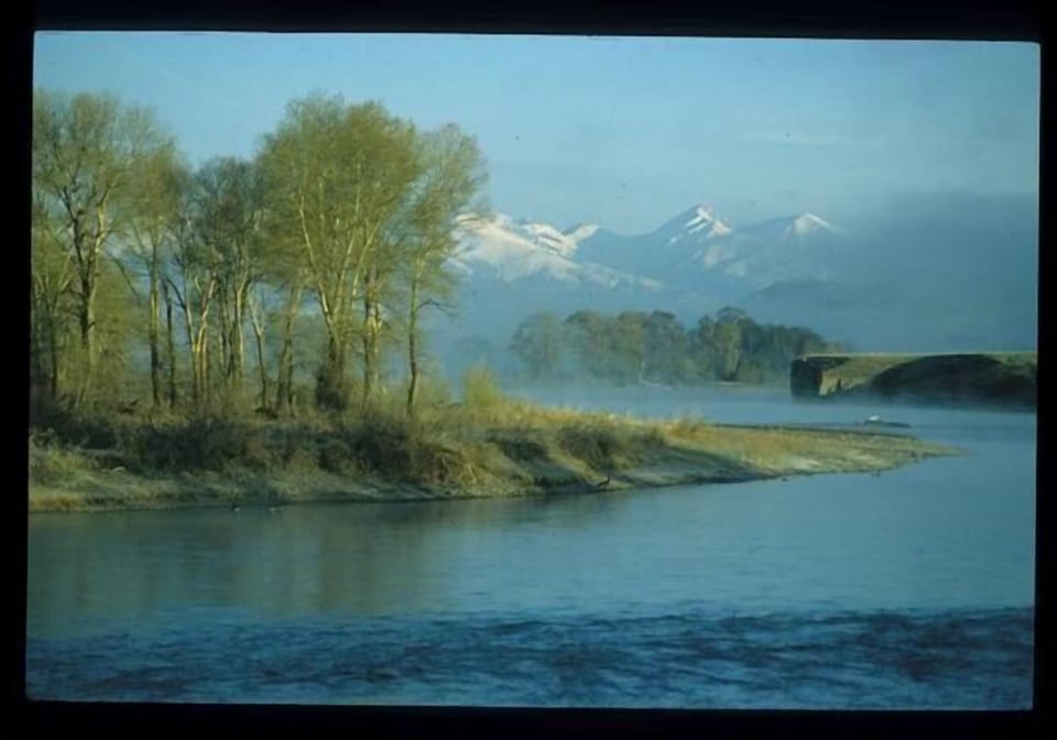 A view from the ranch. 
